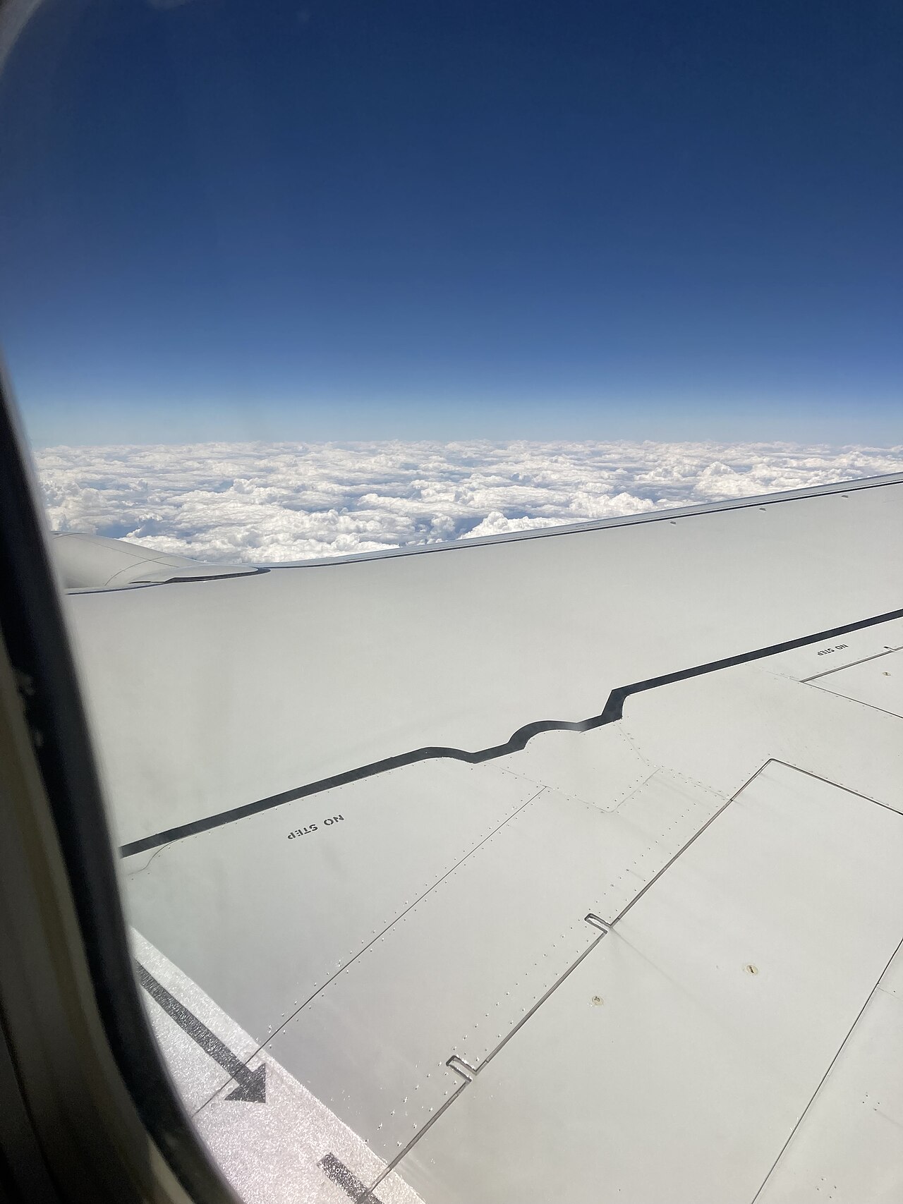 Escalas y conexiones en Europa: avion en vuelo durante una escala
