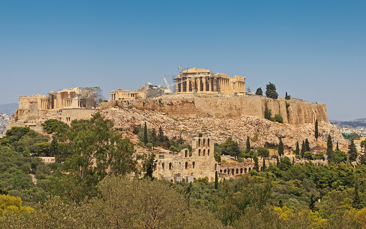 Cheap flights Madrid to Athens: the Acropolis and the Parthenon in Athens